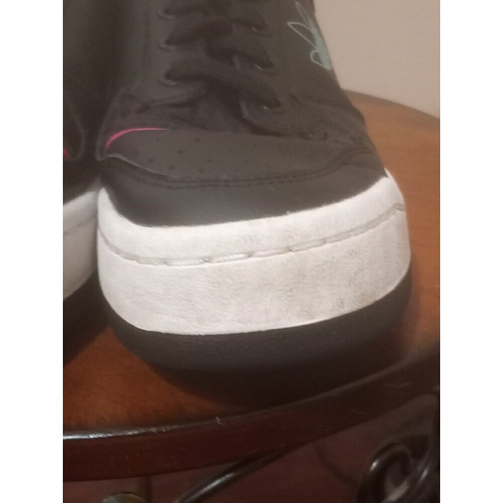 Adidas Forum Bold Black Womens GY4667 Tennis Shoes Sneakers Sz 10 - Picture 3 of 16